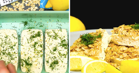 Cytrynowe tofu z piekarnika