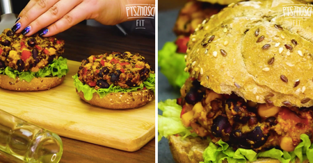 Meksykańskie wege burgery