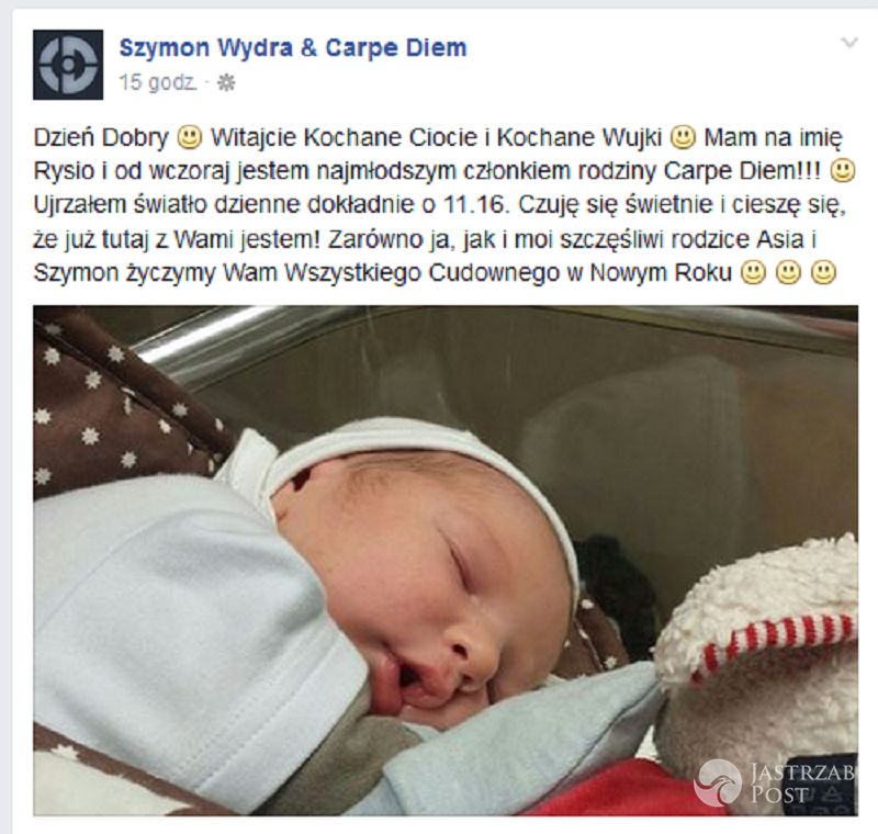 Dziecko Szymona Wydry - Rysio