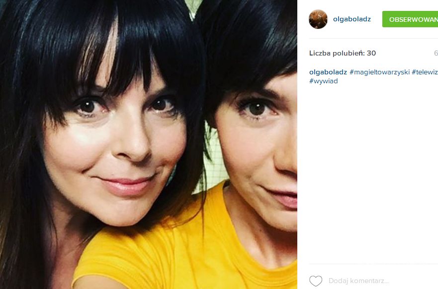 Olga Bołądź na kanapie w "Maglu towarzyskim"