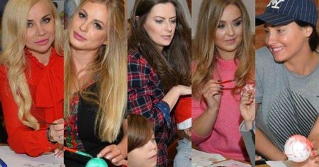 Gwiazdy wsparły dzieci z rozbitych i ubogich rodzin: Laura Samojłowicz, Paula Tumala, Laura Breszka, Lidia Kopania