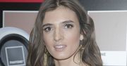 Kamila Szczawińska zestawiła ażurową sukienkę z grubymi rajstopami. Udane połączenie? [zdjęcia]