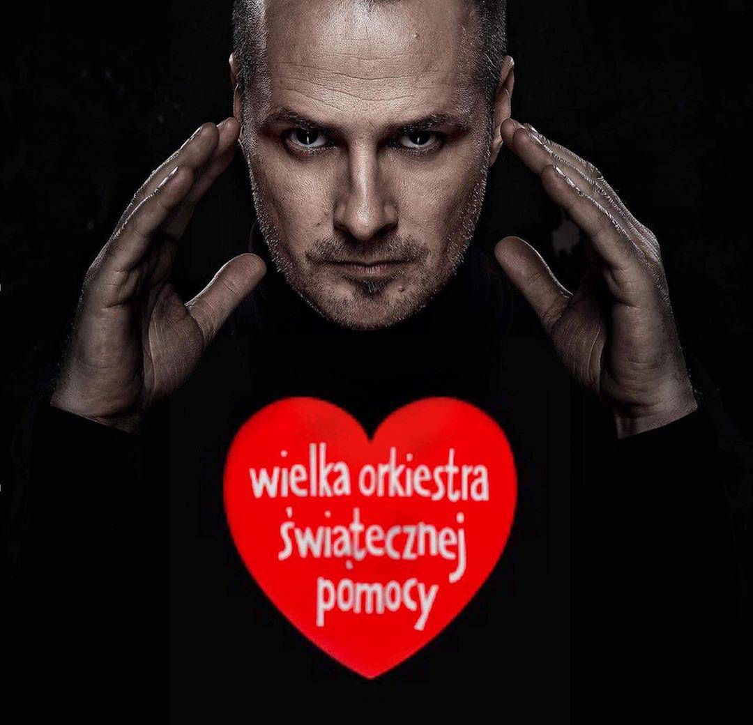 Paweł Małaszyński - wspiera WOŚP 2020
