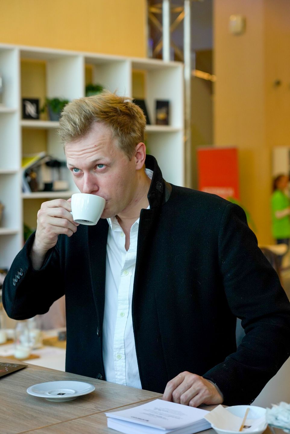 Philippe Tłokiński - 44. Festiwal w Gdyni, relaks przy Nespresso
