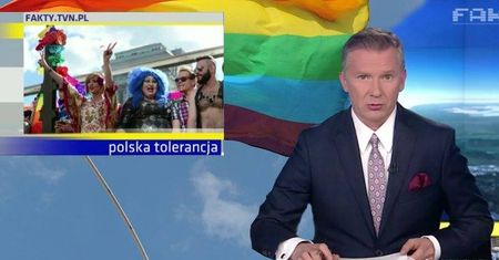 TVN wymazuje ważny symbol w materiale o Paradzie Równości. Widzowie oburzeni