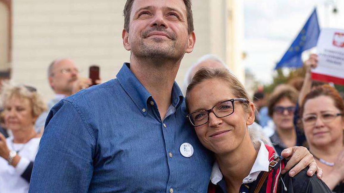 Rafał Trzaskowski z żoną