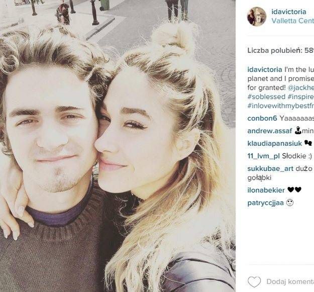 Ida Nowakowska z mężem Jackiem Herndonem