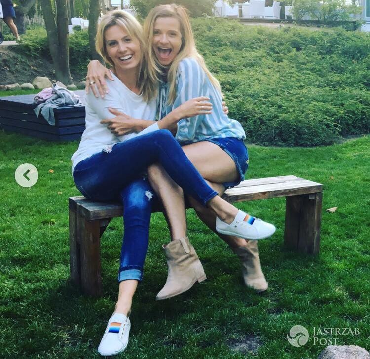 Joanna Koroniewska i Agnieszka Hyży na rodzinnych wakacjach