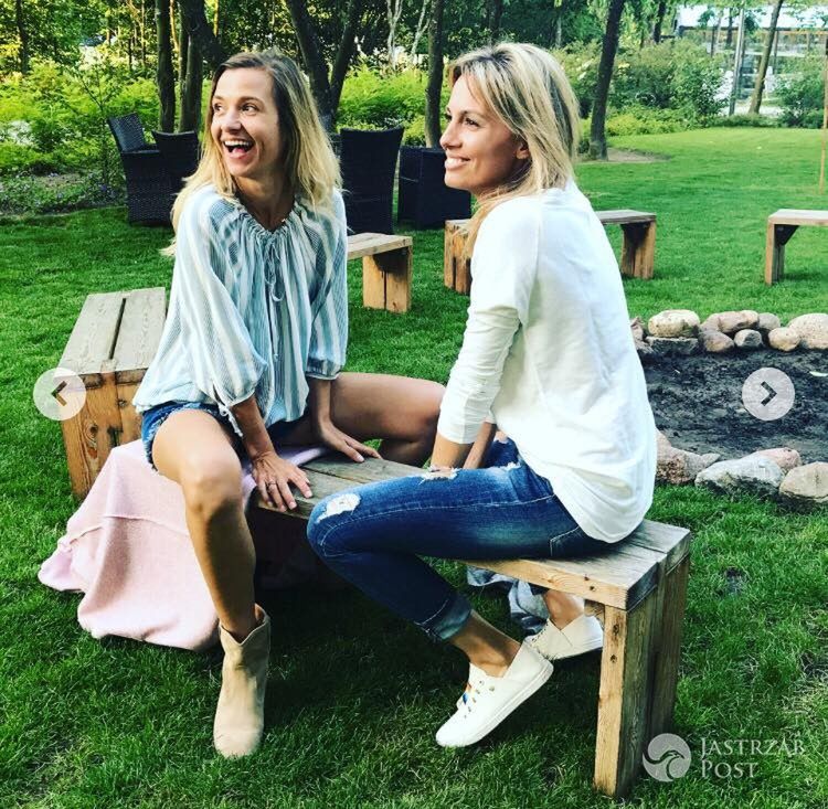 Joanna Koroniewska i Agnieszka Hyży na rodzinnych wakacjach