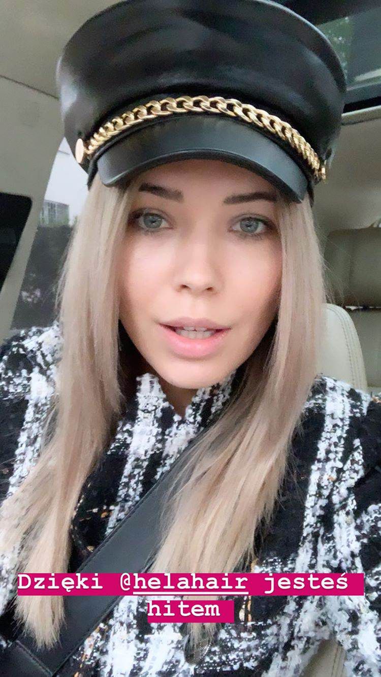 Sandra Kubicka po zmianie koloru włosów