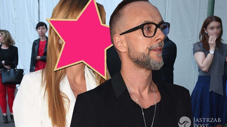 Nergal z blondynką na Gali Kryształowych Zwierciadeł