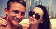 Edyta Zając i Kuba Rzeźniczak na romantycznym spacerze