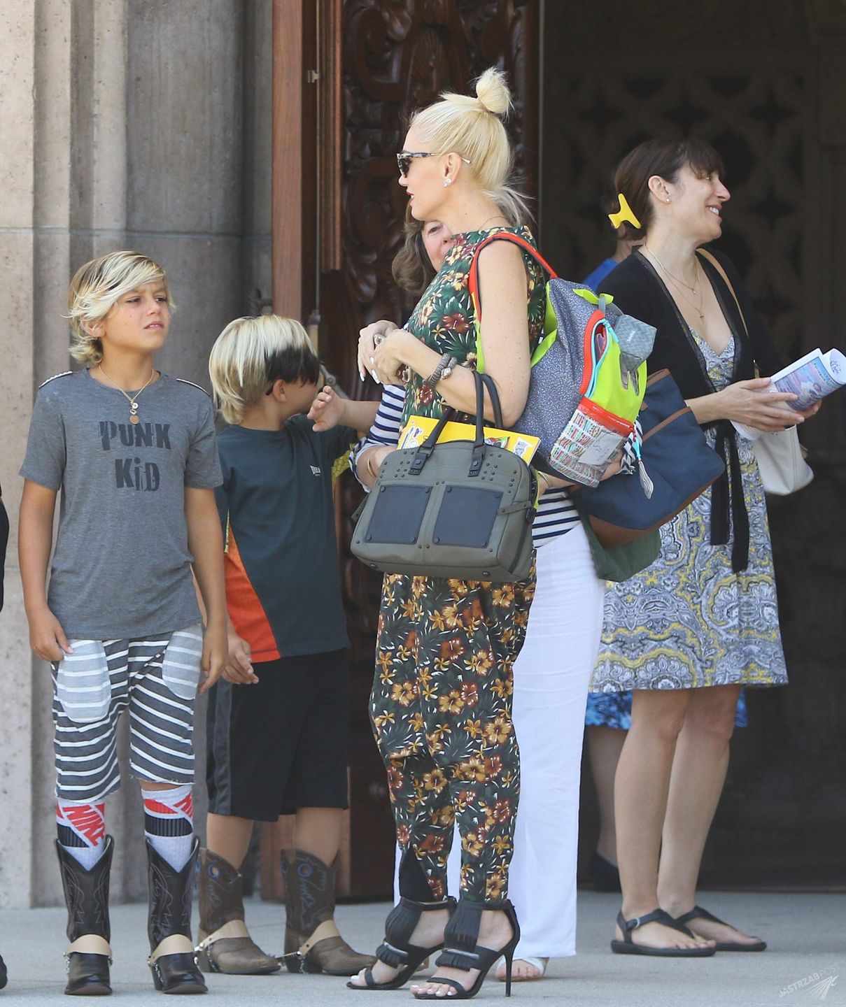 Gwen Stefani z rodziną wybrała się do kościoła