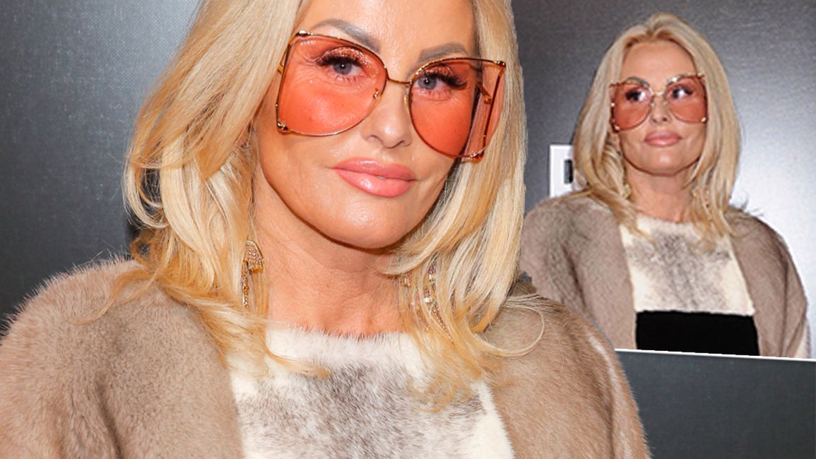 Dagmara Kaźmierska na premierze Pętli