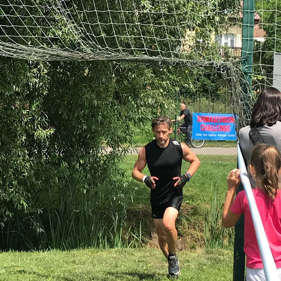 Paweł Wójcik pokazał mięśnie