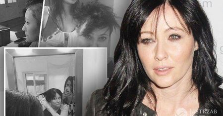 Poruszający gest gwiazdy serialu "Beverly Hills 90210". Na oczach setek tysięcy fanów zgoliła głowę [INSTAGRAM]