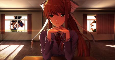 Doki Doki Literature Club - recenzja po czasie na dwa głosy. Specyficzny język miłości