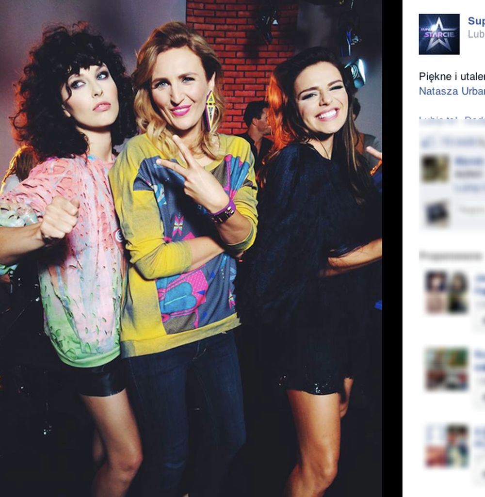 Reni Jusis, Ramona Rey, Natasza Urbańska
Fotografia: screen z Facebook.pl
