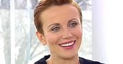 Katarzyna Zielińska w "Pytaniu na Śniadanie" miała mówić o musicalach. Prowadzący zapytali ją o ciążę