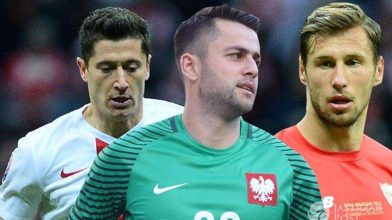 Robert Lewandowski, Grzegorz Krychowiak, Łukasz Fabiański