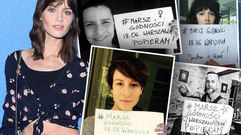 Marta Dyks współorganizuje Marsz Godności 2016