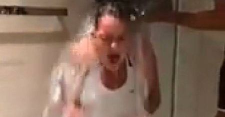 Agnieszka Radwańska zrobiła splasha! [wideo]