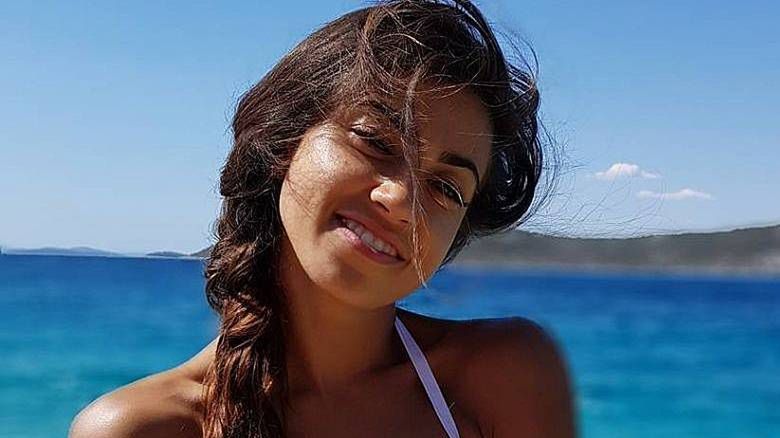 Maja Hyży w ostrym makijażu