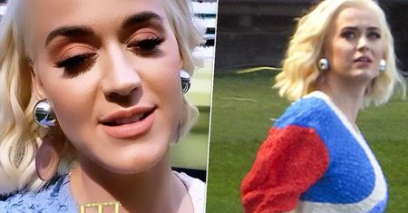 Katy Perry w ciąży na imprezie. Jej brzuszek jest już naprawdę spory. Podkreśliła go obcisłą sukienką