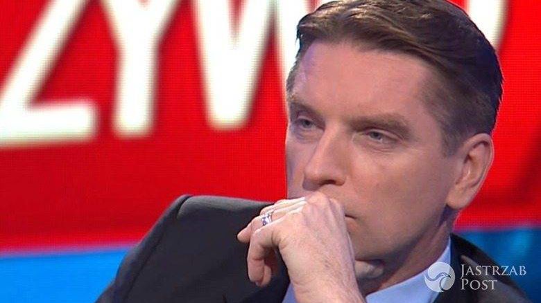 Tomasz Lis może pozostać na antenie. Czy TVP przedłuży z nim umowę? fot. screen z programu Tomasz Lis na żywo